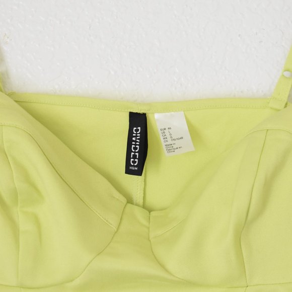 H&M Twill Corset-style Top - Picture 6 of 14